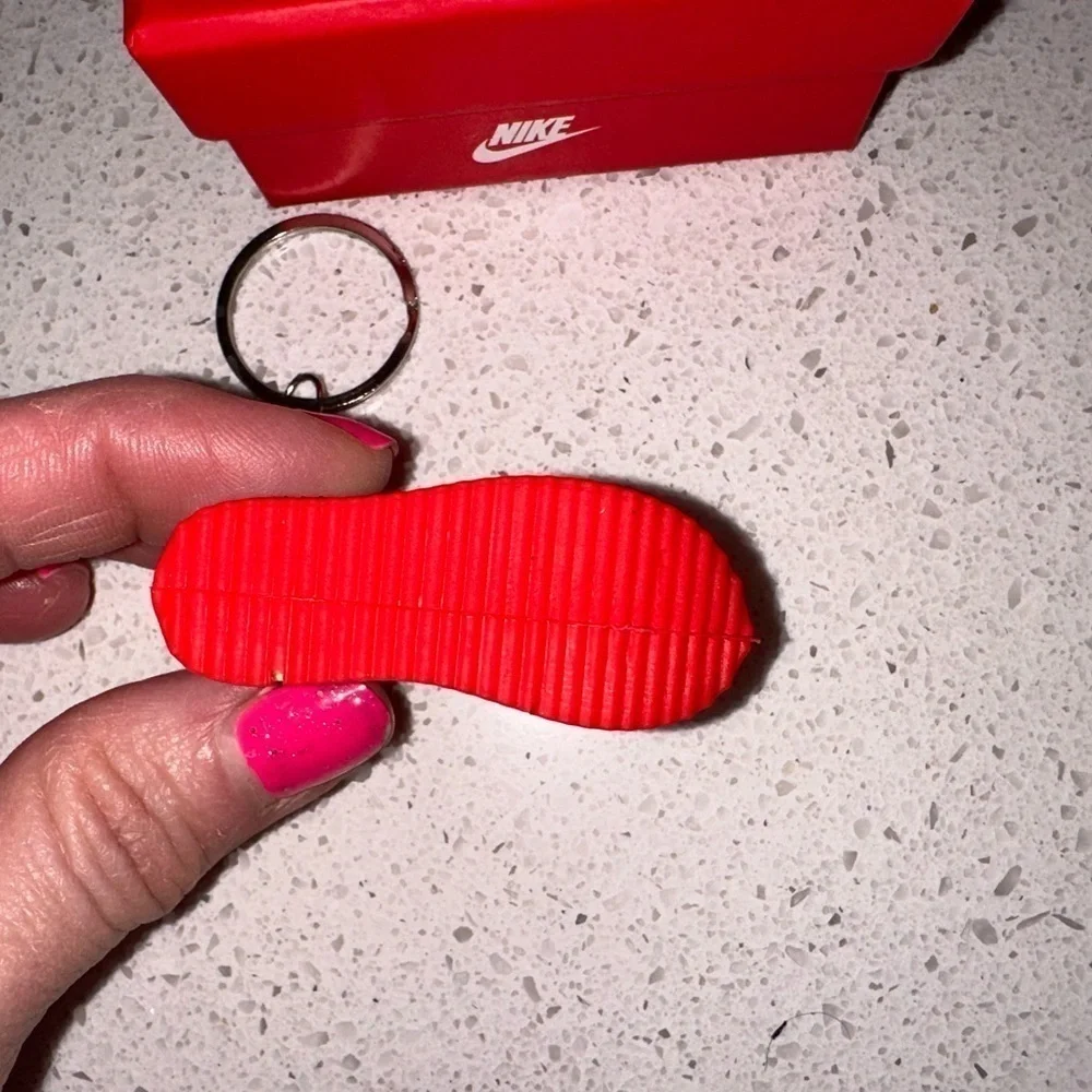 Air Jordan 1 High Top Nike Key Chain/ Bag Charm Red/Black/White Comes w/ box